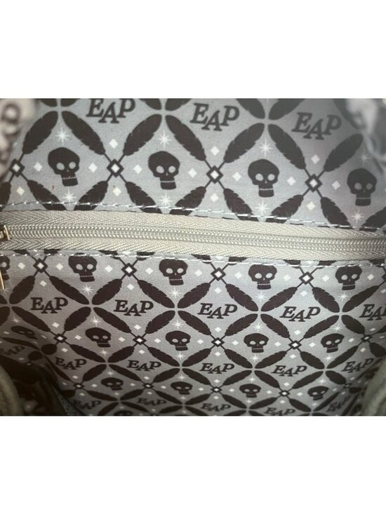 Loungefly Edgar Allen Poe Portrait Mini Backpack Nevermore Raven Bag BAM NWT main image 6